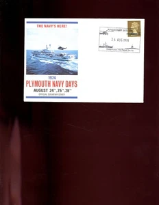 FDC  ROYAL NAVY - PLYMOUTH NAVY DAYS 1974 - Picture 1 of 1