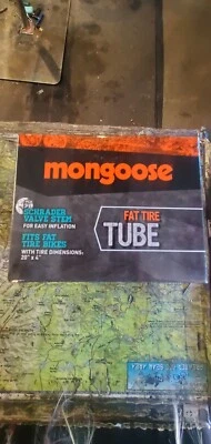 Mongoose MG784576 20 x 4 inch Bike Tube - Image 1 of 3
