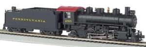HO Prairie 2-6-2 Steam Locomotive w/Smoke & Tender Pennsylvania