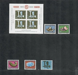 Switzerland Sc#B292-297 M/H/VF, Cv. $49.25 - Picture 1 of 2