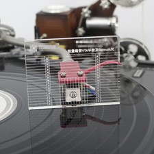 Turntable Acryl Azimuth Einstellungs Lehre Schablone für Tonabnehmer PRO ER