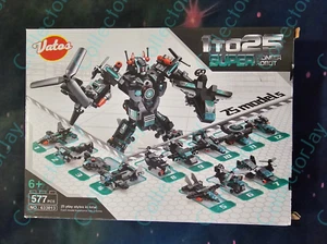 VATOS STEM Robot Building Toys 25-in-1 Engineering Vehicles Blocks Kit 577 PCS - Picture 1 of 2