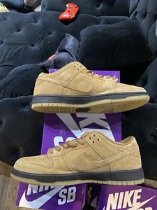 Nike Dunk Low Pro SB 'Wheat Mocha' BQ6817-204 Talla 12 Usado - Imagen 1 de 5