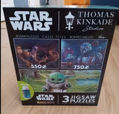 Rompecabezas Star Wars 3 de Thomas Kinkade Station 3 entrelazados 2000 piezas Foto 1 de 2