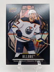 Connor McDavid 2022-23 Upper Deck Allure SP Black Rainbow #30 Edmonton Oilers