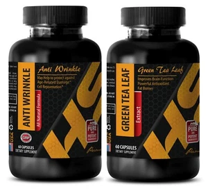 anti aging skin care - ANTI WRINKLE - GREEN TEA - super antioxidant - COMBO - Picture 1 of 12