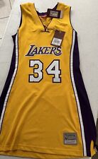 NBA Mitchell & Ness Shaquille O’Neal L.A. Lakers Women’s Jersey Dress (S)