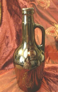 GRANDE BOTTIGLIA DI LIQUORE MARRONE VUOTA IRLANDA R & J EMMET PLC- 175L 72MM 9 #6662  - Foto 1 di 7