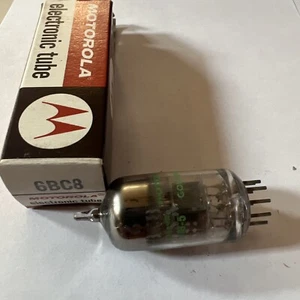 Vintage Motorola 6BC8 Tube Nos Tested - Picture 1 of 2