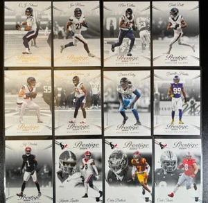 2024 / 2025 Prestige Houston Texans Football 12 Karten Team Lot Set - 3 Rookies - Bild 1 von 2