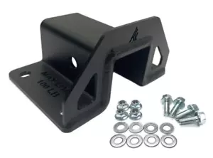Thumper Fab Black UTV 2" Universal Receiver Hitch Polaris Can-Am TF000601-BK - Bild 1 von 2