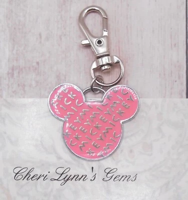 BOLSO O CHAQUETA RATÓN ROSA DISNEY CREMALLERA TIRAR LLAVERO AÑADIR CLIP Y BOLSA! Foto 1 de 3