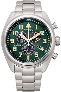 Reloj CITIZEN AT2480-81X de Hombre Verde en Titanio - Imagen 1 de 3