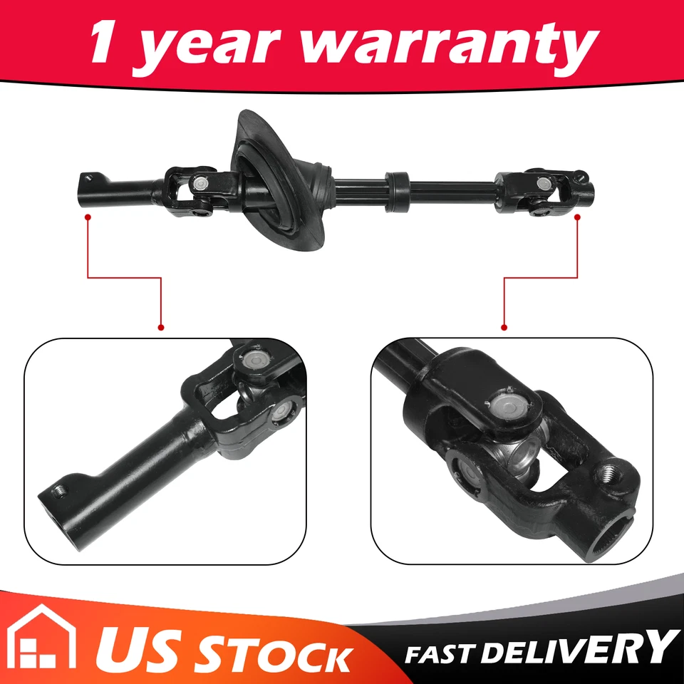Lower Steering Shaft for Chevrolet HHR 2006-2011 L4 2.2L 2.4L Black 22730246 - Image 1 of 4
