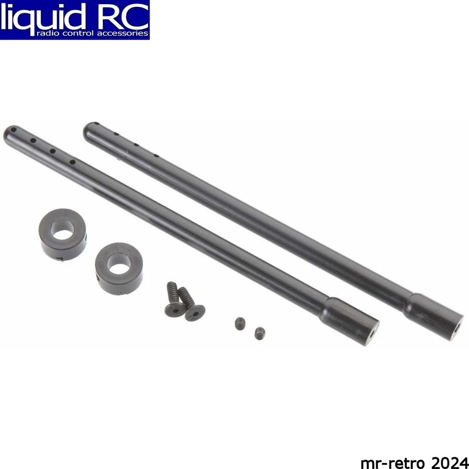 Duratrax Nylon Body Post Black 4.5 Inch 2 DTXC2618