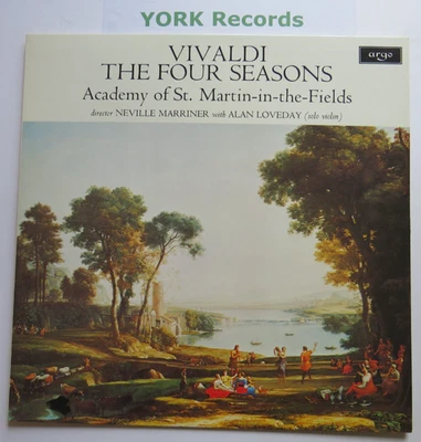 ZRG 654 - VIVALDI - The Four Seasons MARRINER AoSMITF - Excellent Con LP Record - Image 1 of 3