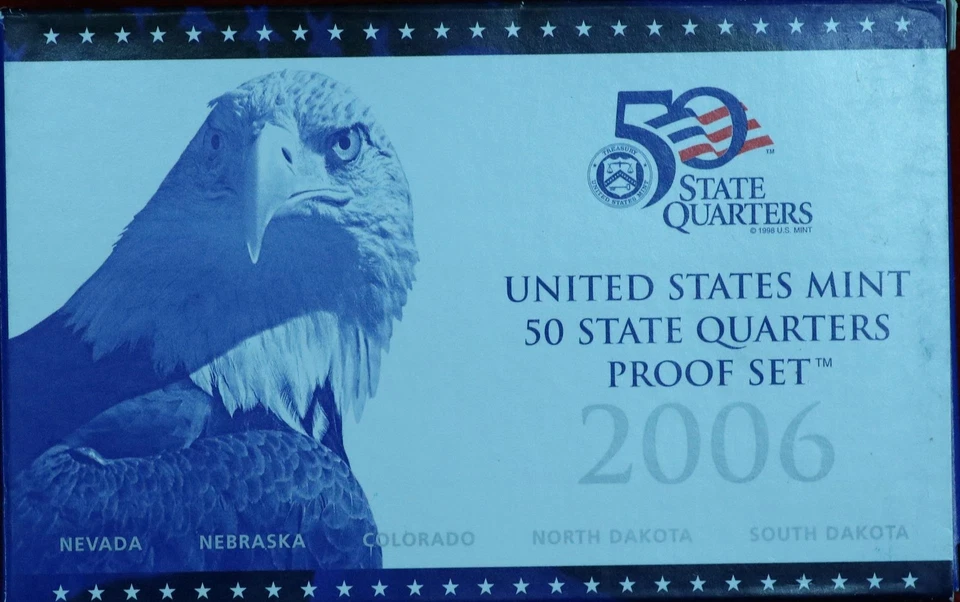 Uncirculated 2006 U.S. State Quarters Proof Set - Image 1 of 1