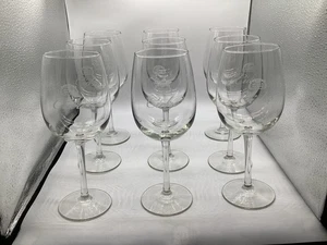 Stella Artois Cidre Hard Cider Set of 9 16 oz Stemmed Wine Beer Glasses - Picture 1 of 10