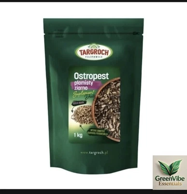 TARGROCH Milk Thistle Seeds 1000g Ostropest Plamisty Ziarno TARGORCH