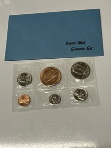 Juego de recuerdo Denver Mint 1987 con sobre monedas prístinas/juego ¡¡sin precio base!!! - Imagen 1 de 3