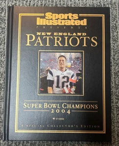 Sports Illustrated New England Patriots Super Bowl Tom Brady 2004/05 Hardcover - Bild 1 von 1