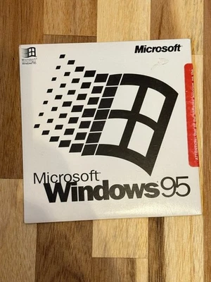 Microsoft Windows 95 OEM CD • Factory Sealed Sleeve • For New PC Distribution - Image 1 of 4