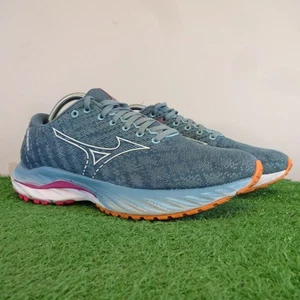 Mizuno Trainers Size 7 Women Wave Inspire 19 Jogging Sports Shoes Running Gym - Picture 1 of 13