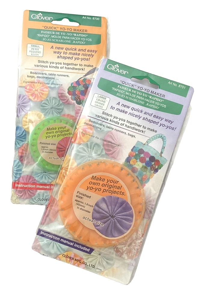 Clover Round Large Yo-yo Maker 8701