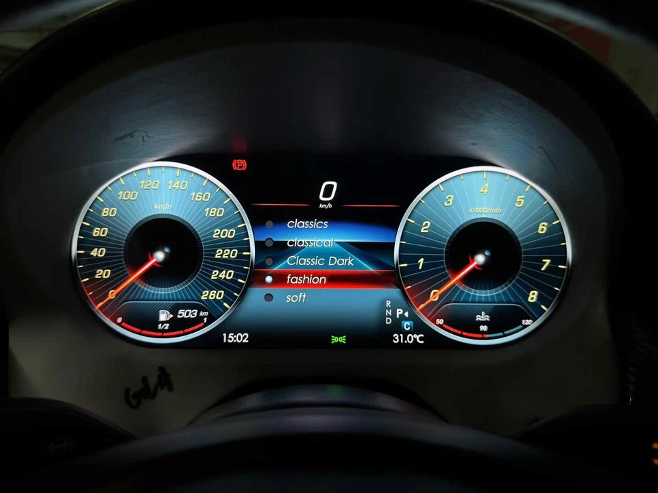 LCD 12.3" Digital Instrument Cluster Carplay For Benz A Class/GLA/CLA W176 X156 - Image 1 of 4