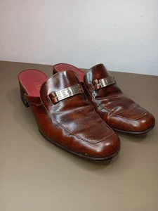 Ralph Lauren Leather Loafers Flats Low Heels Pumps Size 8.5 B Pre-Owned Brazil - Picture 1 of 16