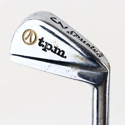 Spalding TPM 3 Iron 38.5" RH Steel Shaft No Band Original Grip - Image 1 of 4