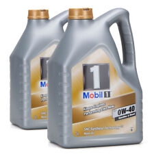 Produktbild - 10L 10 Liter Mobil 1 FS Motoröl Öl 0W-40 0W40 MB PORSCHE A40 VW 502.00 505.00