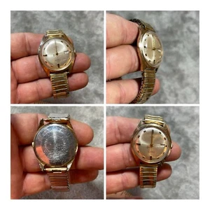 VTG Estate 1969 21 Jewel Prestige Collection Calendar Wrist Watch (for Repair) - Picture 1 of 9