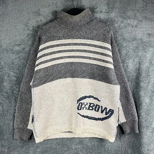 Suéter Jersey Tejido Lana Esquí Vintage Años 90 OXBOW Skolpen Para Hombres XL Surf - Imagen 1 de 13