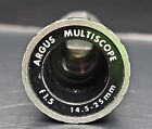 ARGUS Vintage LENS MULTISCOPE f1.5 14.5-25mm CS1.22