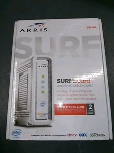 NEW/OPEN BOX ARRIS Surfboard SB6190 Docsis 3.0 Cable Modem White - Picture 1 of 3