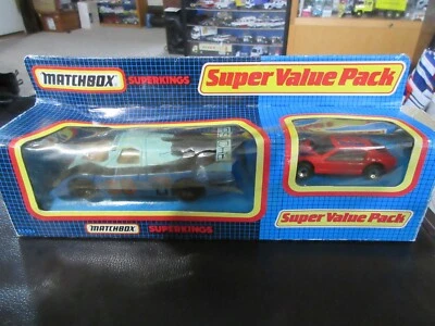 Matchbox SuperKings Specials Value Pack Kremer Porsche CKS 1:40 Super G.T. 1:64 Foto 1 de 4