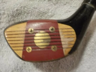 A MacGregor MCX Persimmon Head Driver with MacGregor Dual Action Stiff Shaft - Image 1 of 4