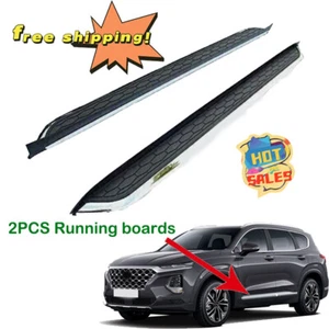 Se adapta a Hyundai Santa Fe Sport 2013-2018 puerta paso lateral barra nerf estribo - Imagen 1 de 8