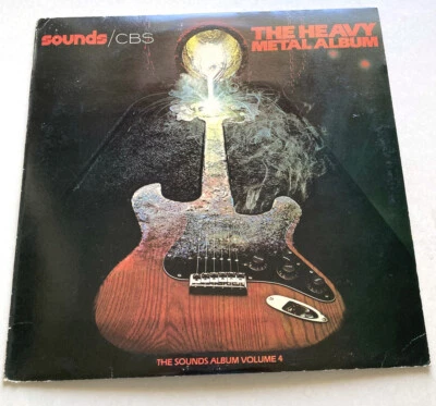 THE HEAVY METAL ALBUM CBS/SOUNDS SAMPLER LP 1979 STEREO LP EX/VG- - Image 1 of 4