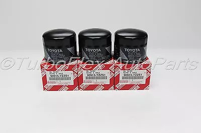 Juego de 3 filtros de aceite originales para Scion FR-S Subaru BRZ Toyota GT86 90915-YZZS1 Foto 1 de 4