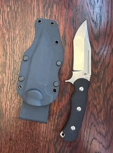 Kizer Super Bad Recurve Bowie Fixed Blade G-10 (4.75" SW) 1015A1 DISCONTINUED - Picture 1 of 10