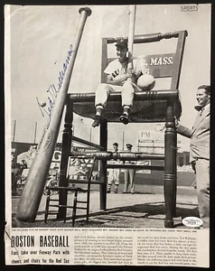 Ted Williams Signed Life Magazine Page 9/9/46 Page 53 Red Sox Autograph HOF JSA - Picture 1 of 8