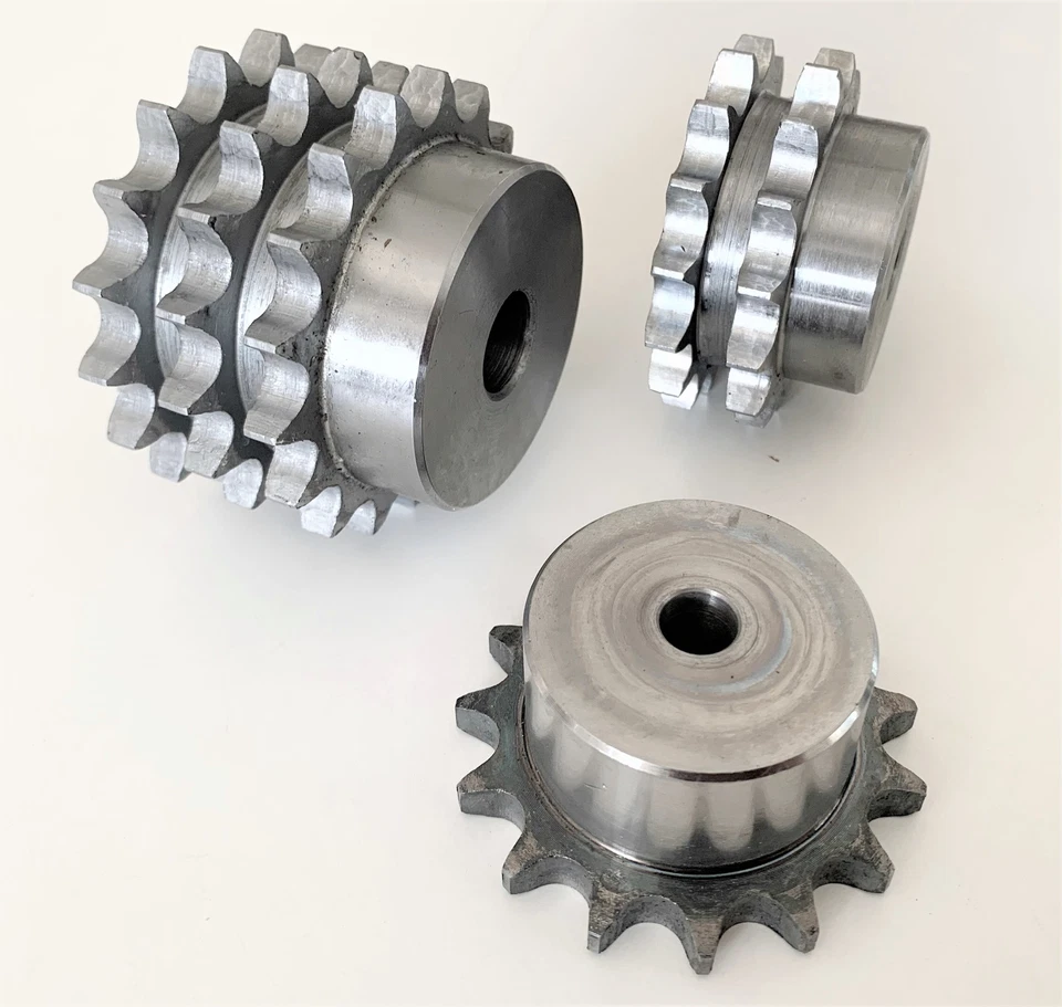 ANTRIEBSEXPRESS Kettenrad 3/8″ x 7/32″ Kettenräder 06 B1 B2 B3 - 8-95 Zähne vorgebohrt