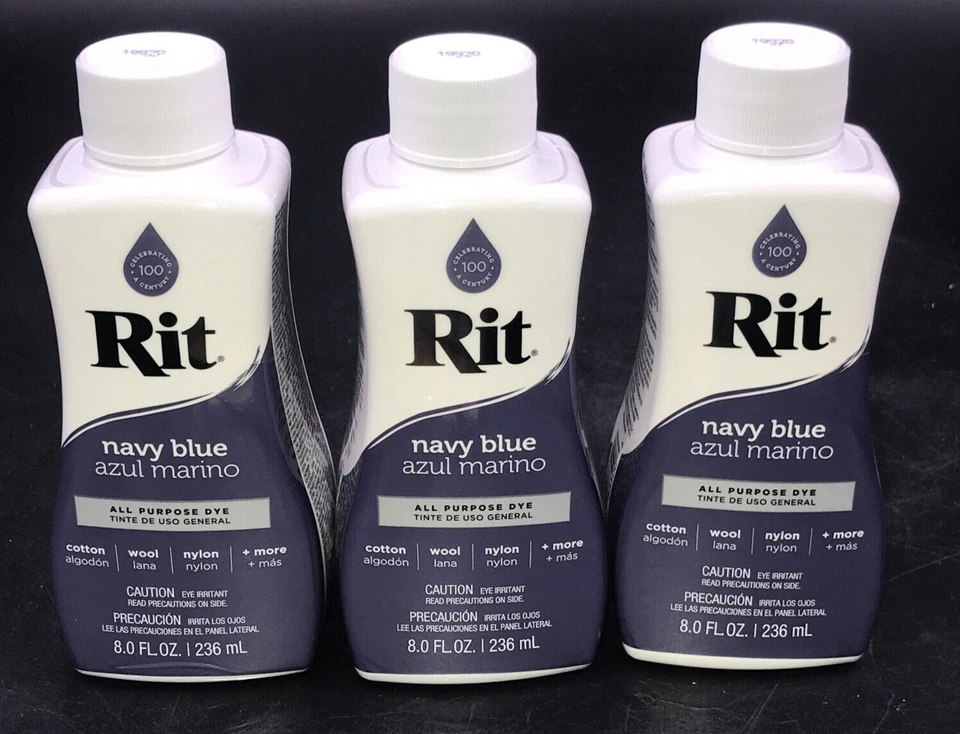 Rit Dye Liquid Dye, 8 fl oz, Denim