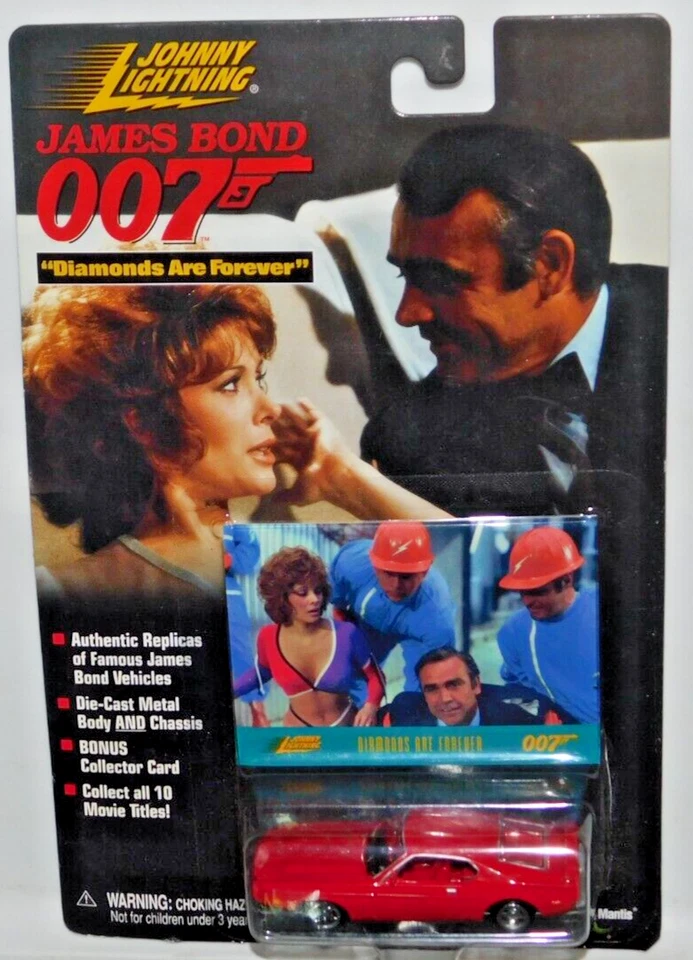 JOHNNY LIGHTNING 007 DIAMONDS ARE FOREVER 1971 MUSTANG MACH 1 - Изображение 1 из 1