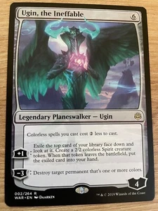Ugin, the Ineffable Magic Karte MtG Rare Planeswalker War of the Sparks - Bild 1 von 1