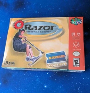 Razor Freestyle Scooter Nintendo 64 N64 Nuevo SELLADO De Fábrica Blockbuster Exclusivo - Imagen 1 de 8