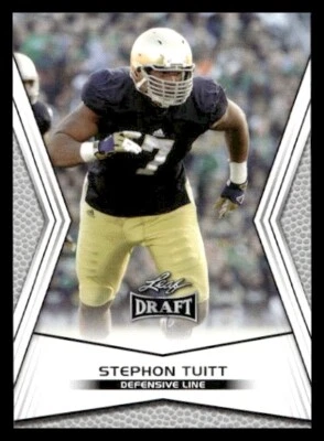 2014 Leaf Draft #54 Stephon Tuitt Rookie Notre Dame Fighting Irish - Image 1 of 2