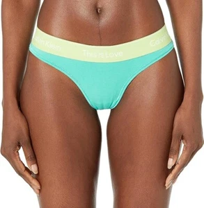 Tanga tonal Pride This Is Love para mujer (pequeña) Calvin Klein QF7283-331 NUEVO CON ETIQUETAS - Imagen 1 de 4